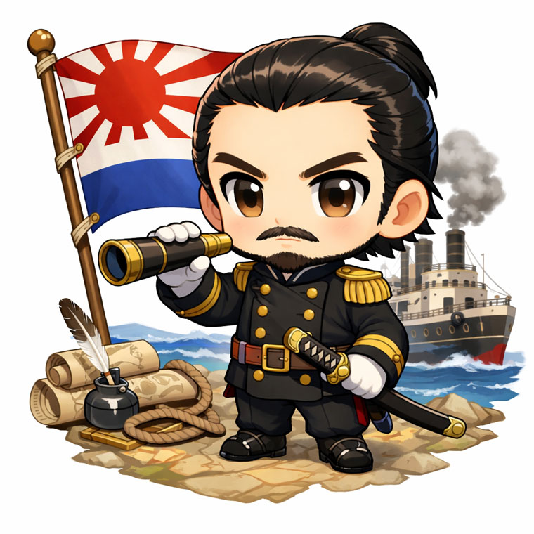 榎本武揚ちびキャラ